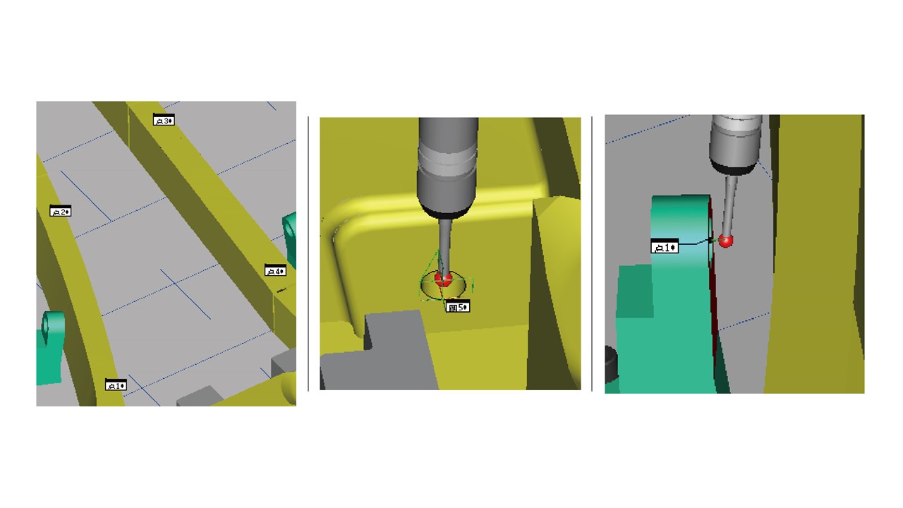 如何使用思瑞龍門三坐標測量機進行檢具檢測(圖4)