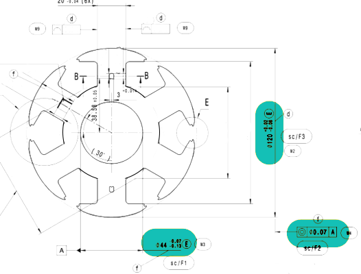 鐵芯自動化測量要求